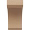 Ekena Millwork 5"W x 5"D x 10"H Wide Legacy Rough Cedar Woodgrain TimberThane Corbel, Primed Tan CORUR05X05X10LGYRCPR - alternate 5
